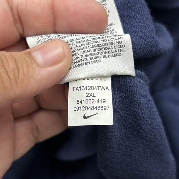 Nike Hoodie Women’s XXL Dallas Cowboys Pullover Sweatshirt Blue NFL Team Apparel - Picture 11 of 12